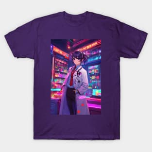 Anime neon doctor T-Shirt